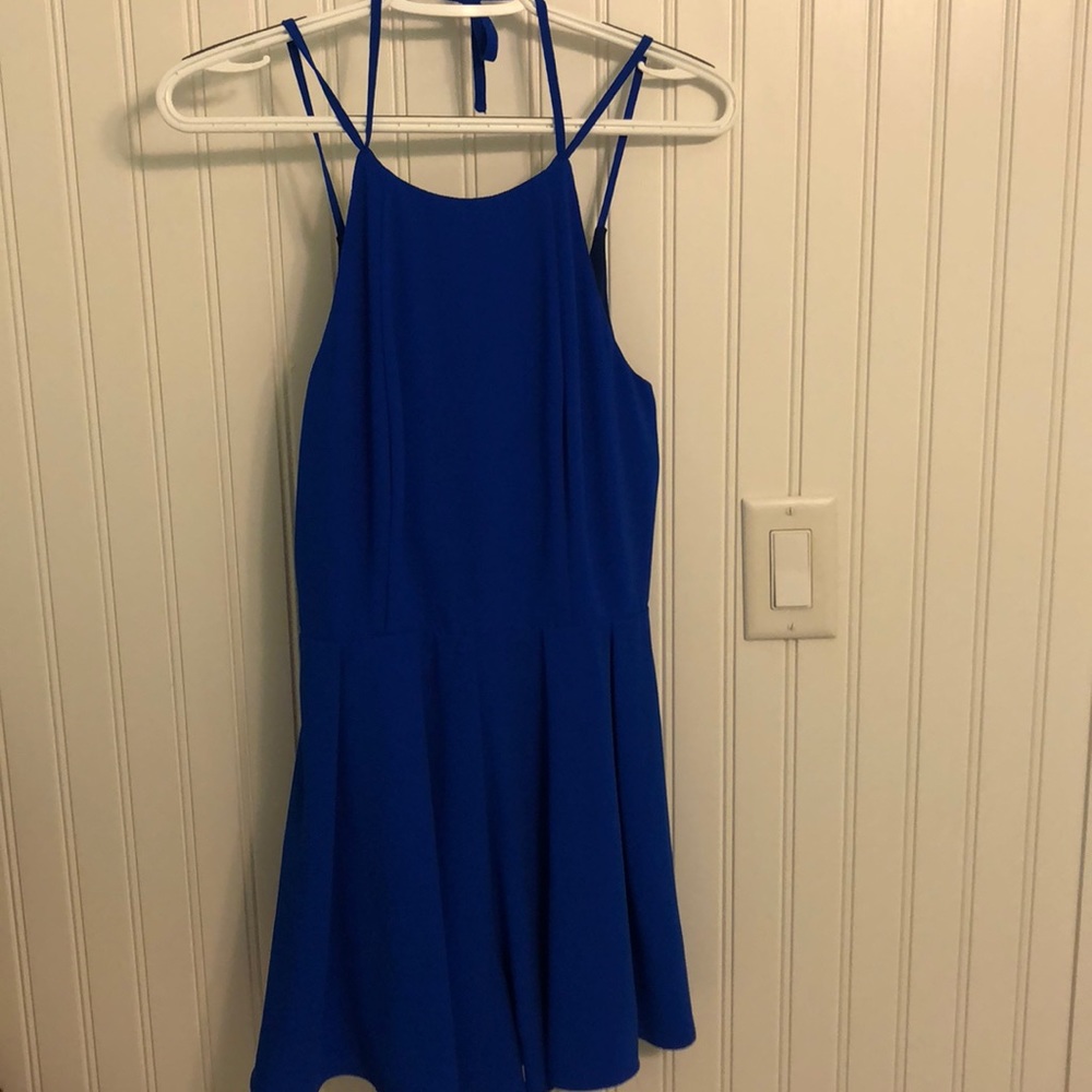 worn once! Caren Forbes romper with bow